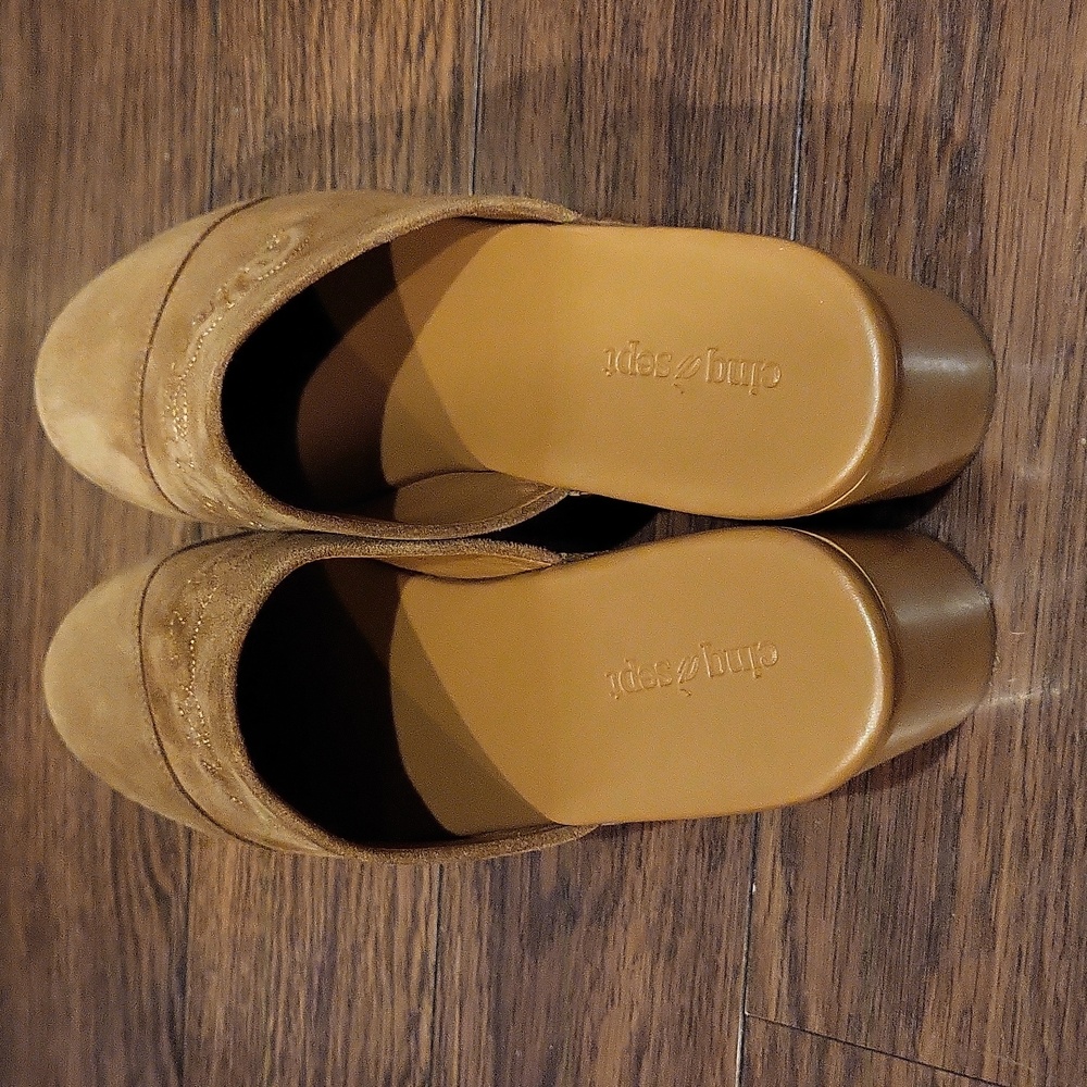 Cinq A Sept Sydney Studded Clog In Golden Sienna 9US/39EU NWT - Picture 6 of 9